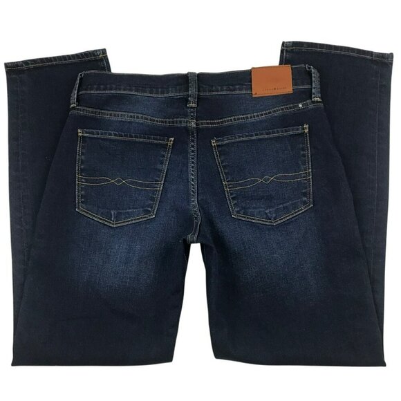 Lucky Brand Womens Mollie Crop Jeans Size 2 Dark Wash Denim Slim Straight - Picture 4 of 15